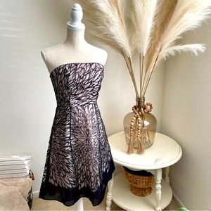 White House Black Market Strapless Mini Dress
